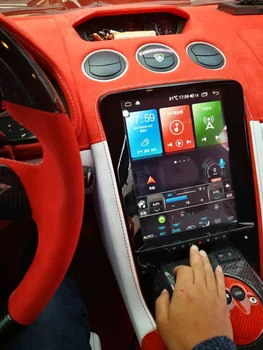 Android 8 + 256G автомобильный мультимедийный радиоплеер Tesla для Lamborghini Gallardo 2004 + стерео Автоматическая GPS-навигация Carplay 4G головное устройство