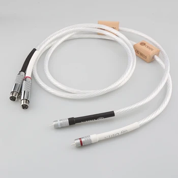 Высококачественный Nordost Odin 7N XLR Мужской Женский Соединительный кабель HIFI, кабель аудиосигнала Fever, CD-усилитель, балансный кабель